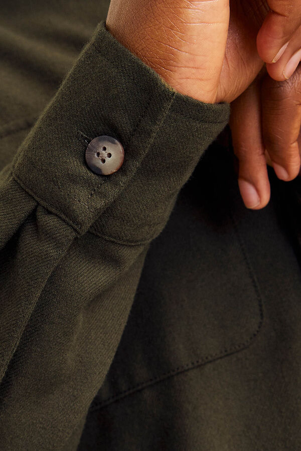 Jack & Jones Sobrecamisa slim fit verde