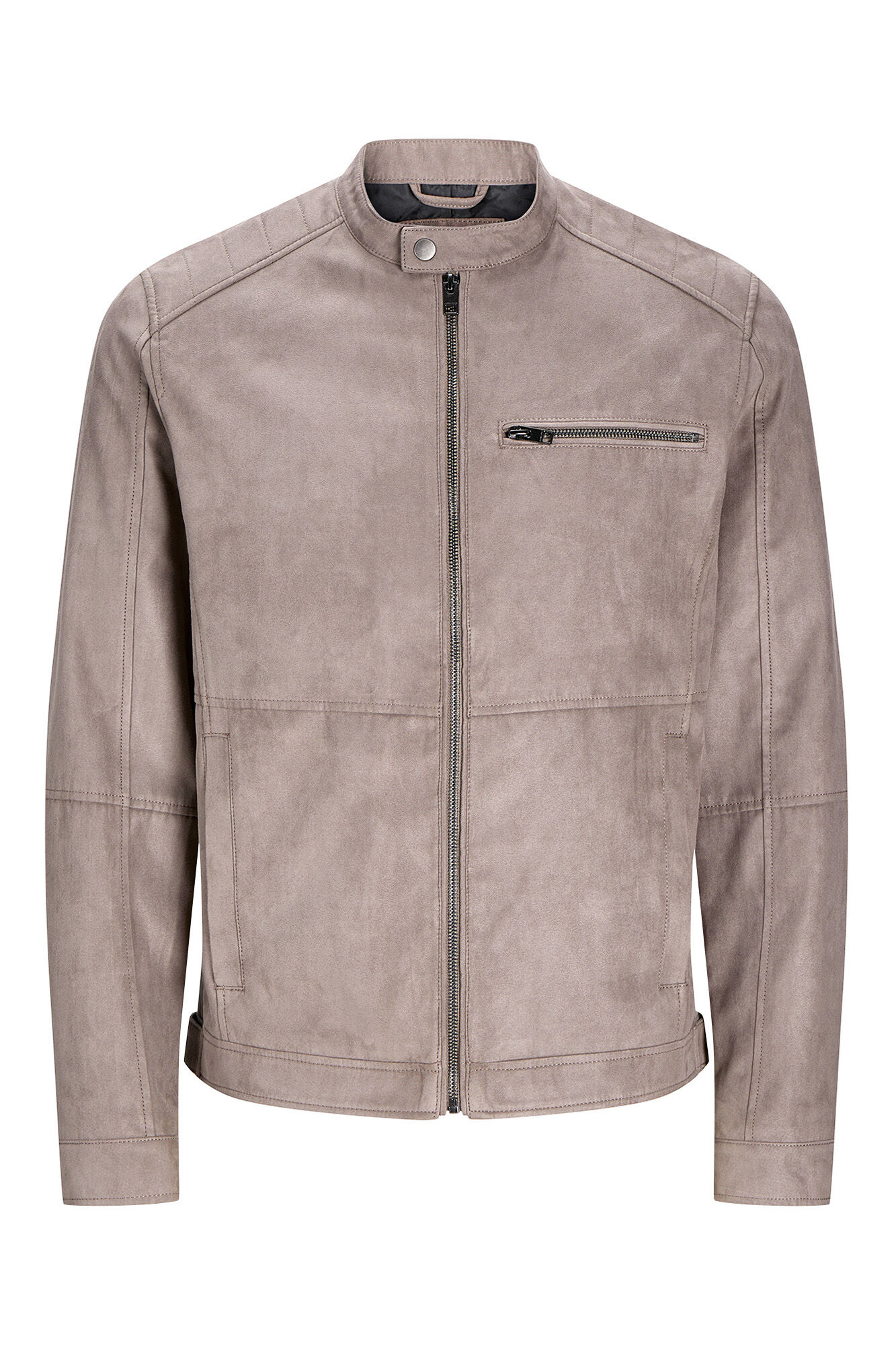 Jack & Jones Wildleder-Bikerjacke