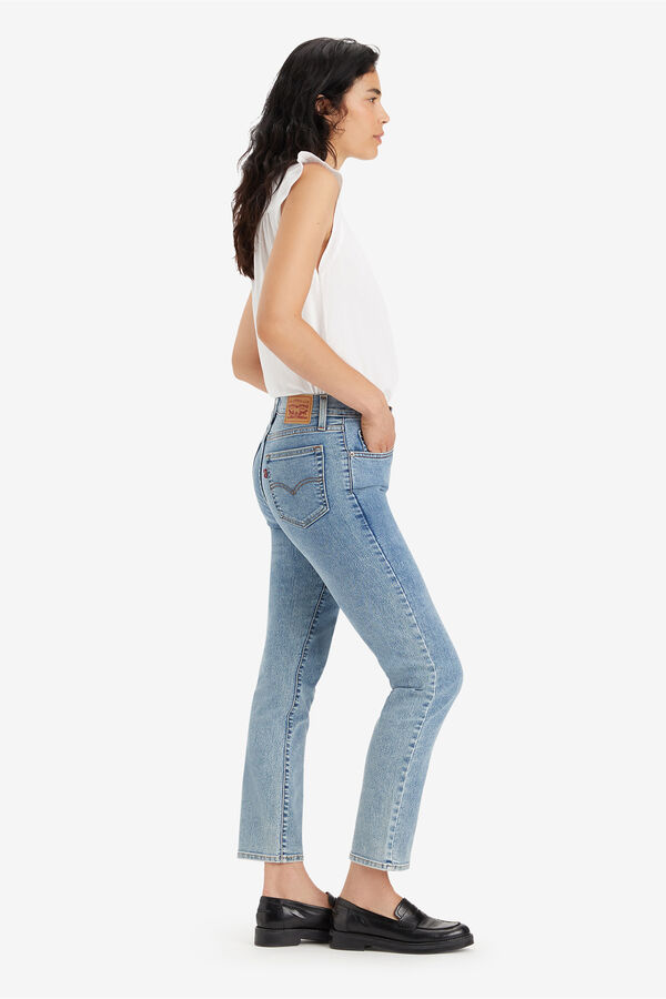 Springfield 724™ High Rise Straight Jeans svijetloplava