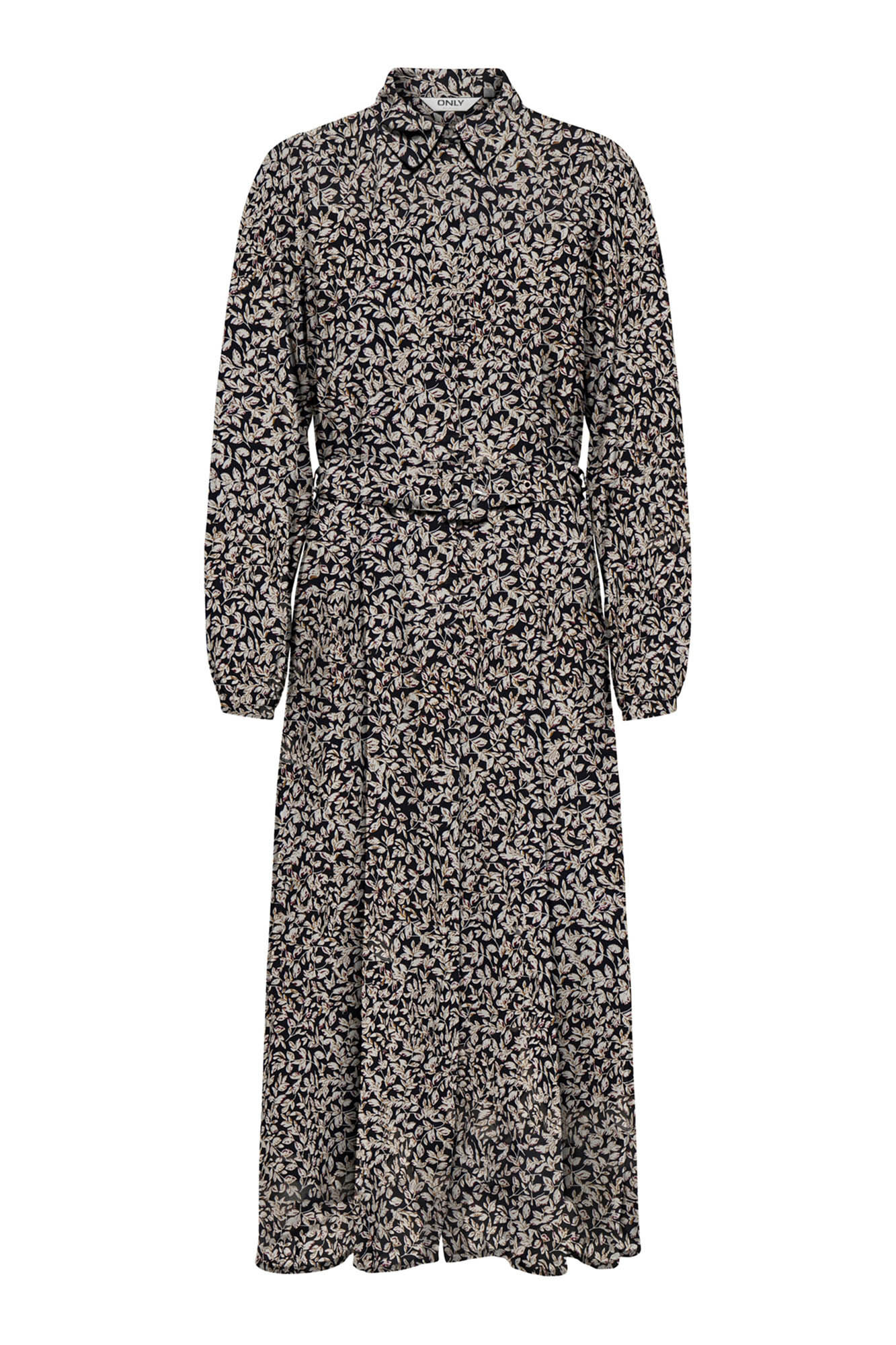 Only Vestido longo de chiffon