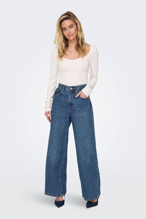 Only Wide jeans blue