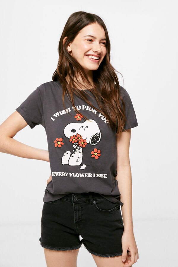 Springfield T-Shirt Snoopy grau