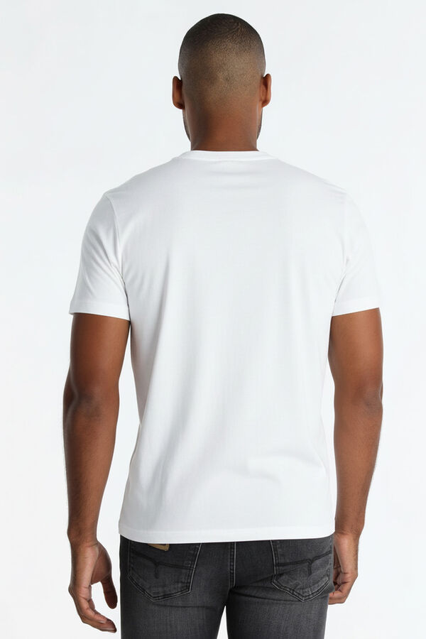 Lois T-shirt de manga curta gr&aacute;fica branco