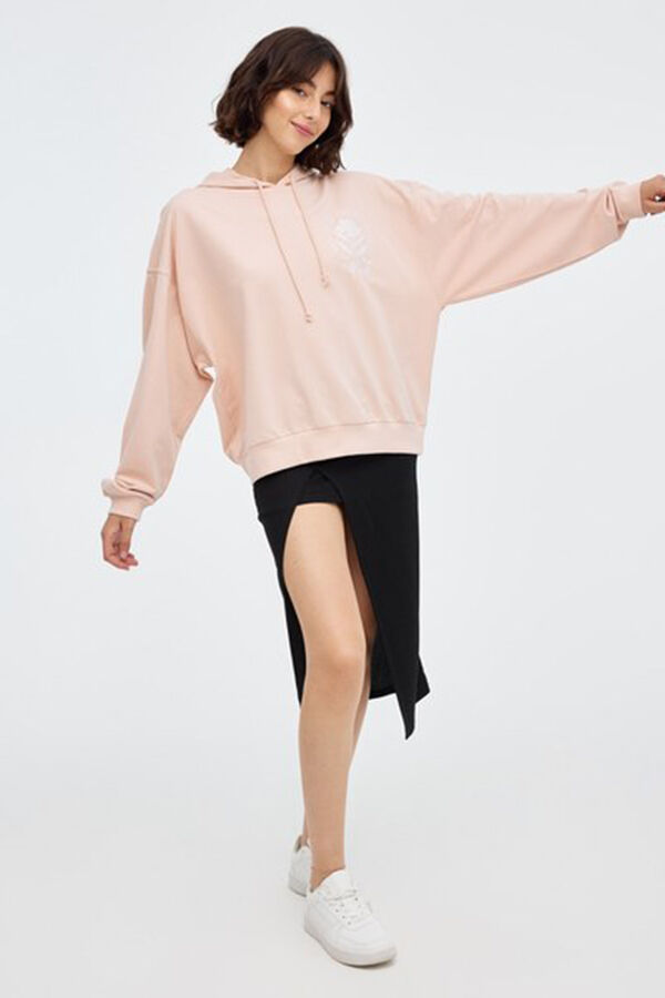 Inside Sudadera Con Capucha rosa