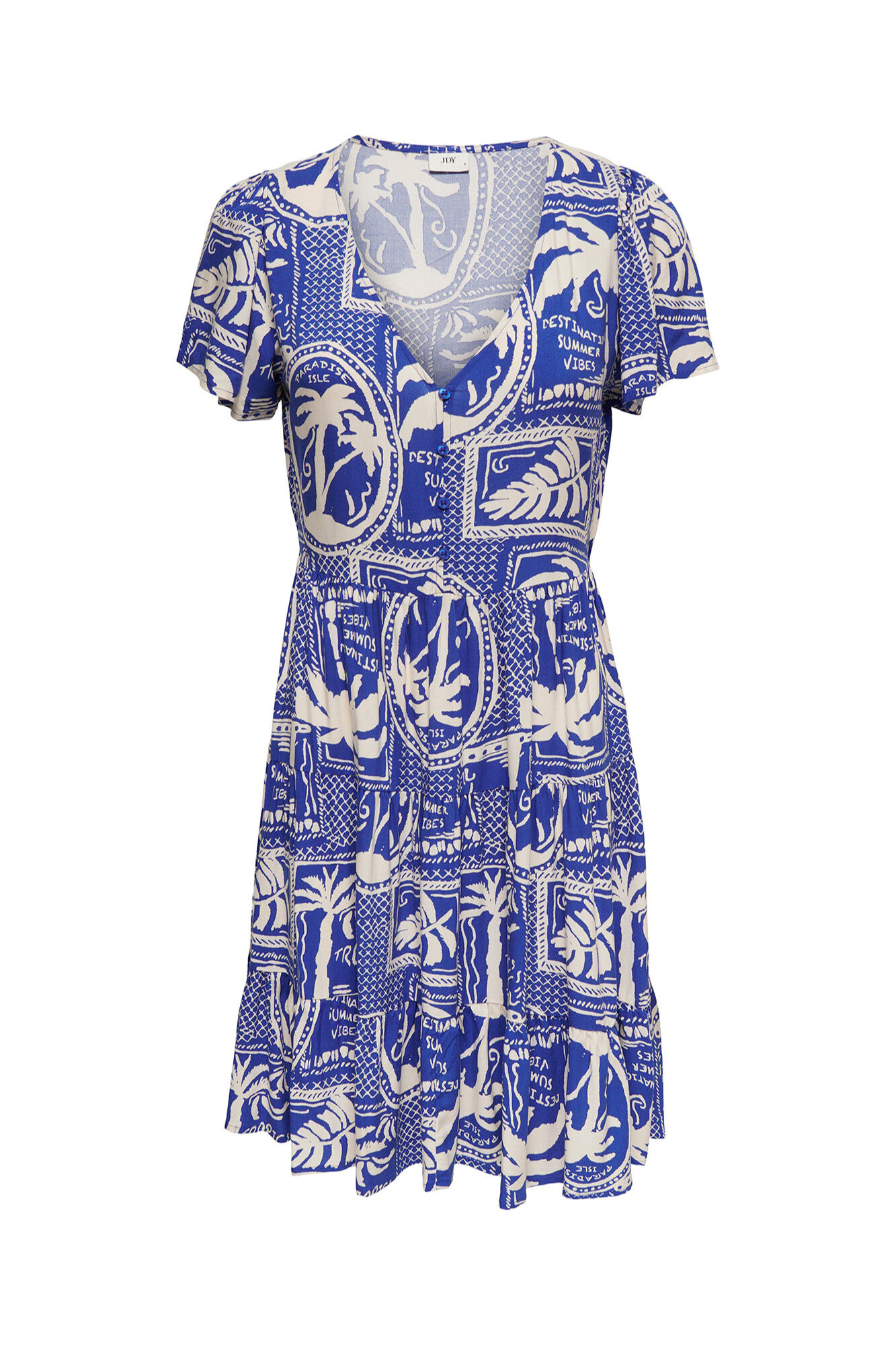 JDY Vestido corto estampado