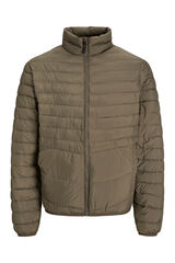 Springfield Quilted bag jacket brown