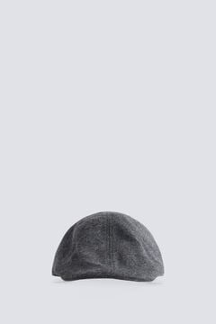 Springfield Textured flat cap