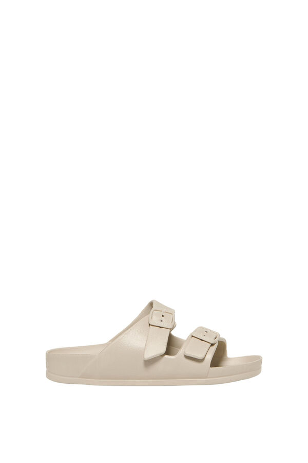 Only Flat sandal brown