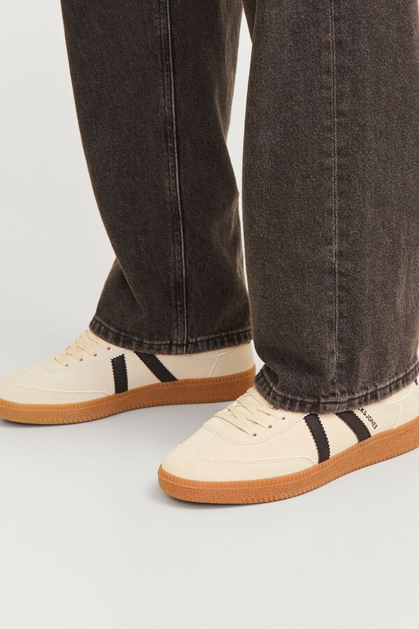 Jack & Jones Freizeitschuhe mit Schn&uuml;rsenkeln Grau