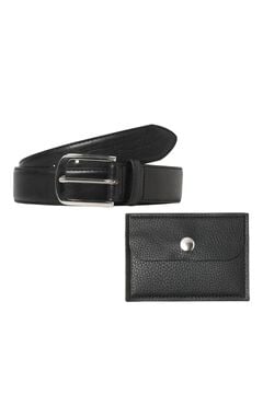 Jack & Jones Set aus Geldb&ouml;rse und G&uuml;rtel