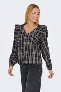 JDY Bluse mit Lang&auml;rmelig