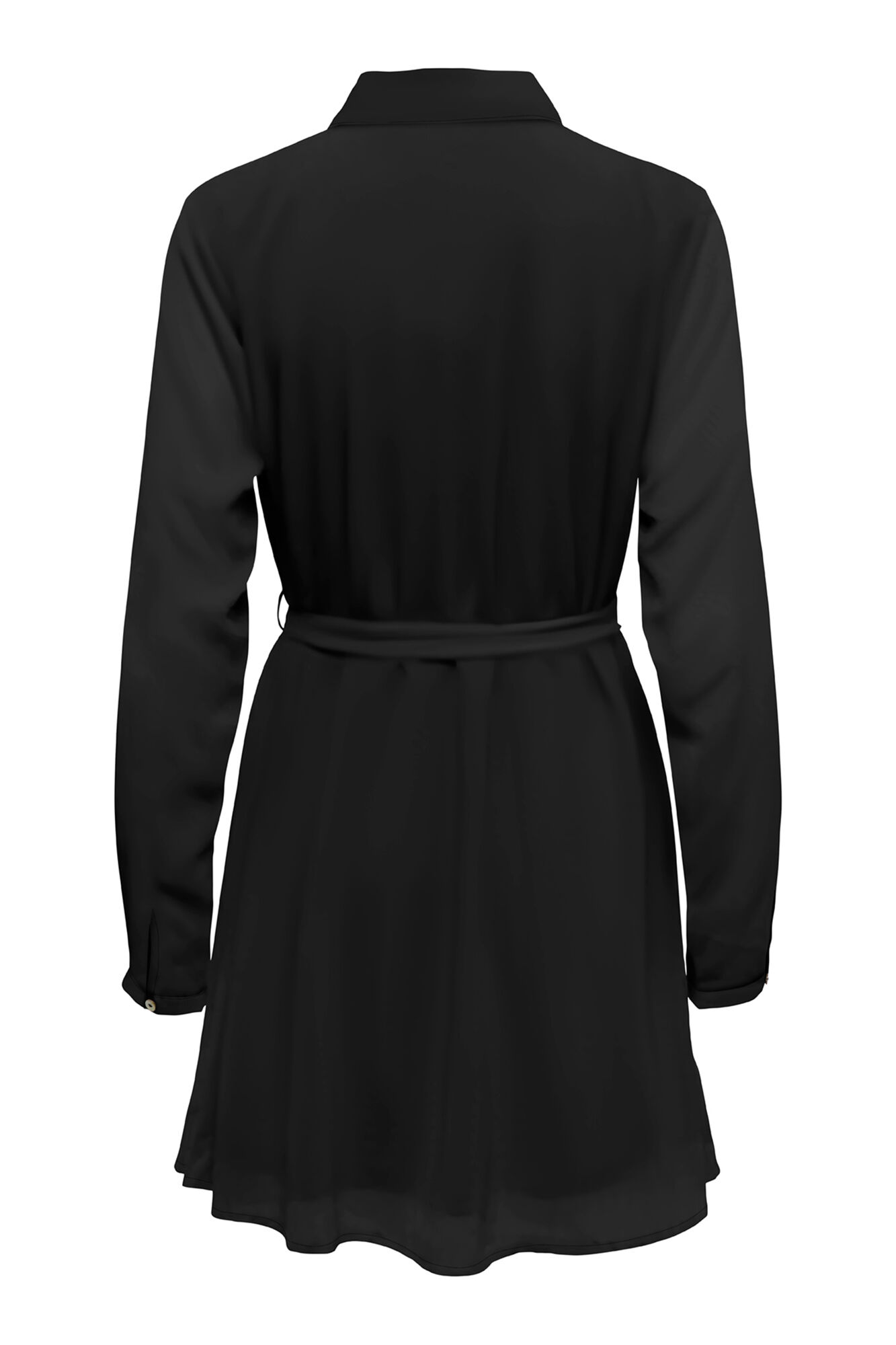 Only Vestido curto de chiffon