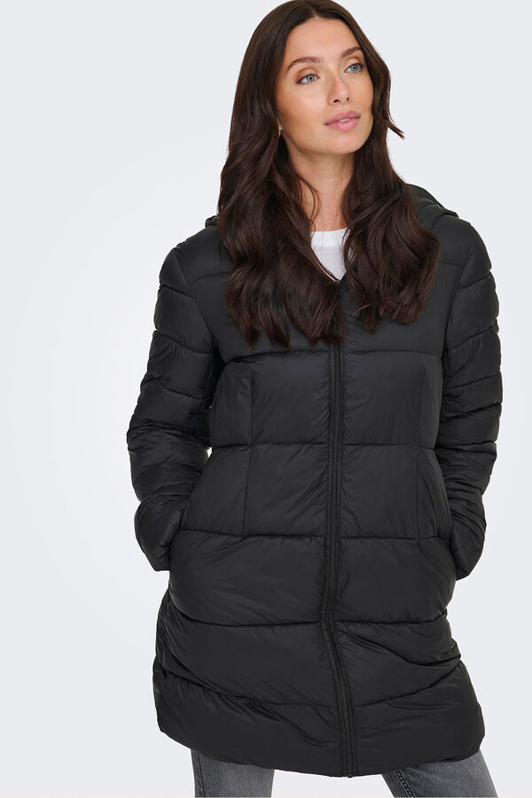 JDY Coat puffer black