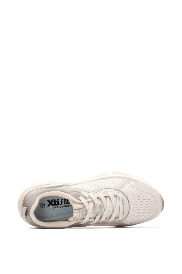 XTI Zapatillas deportivas amortiguaci&oacute;n beige