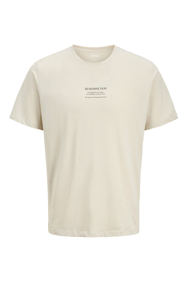 JJ REBEL Camiseta back print gris