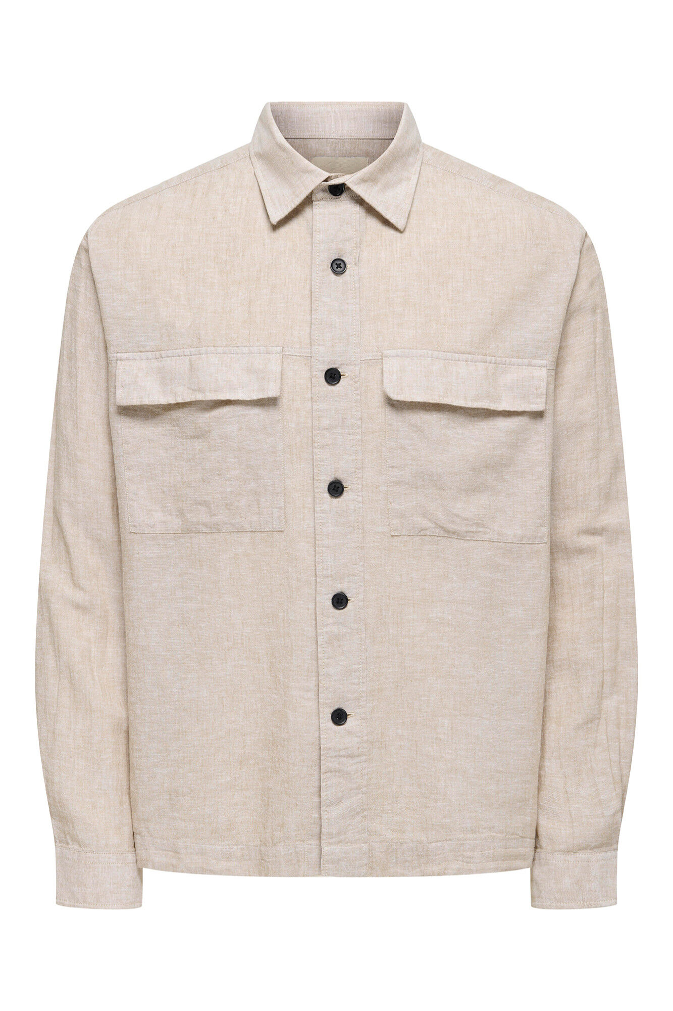 Only & Sons Sobrecamisa de linho