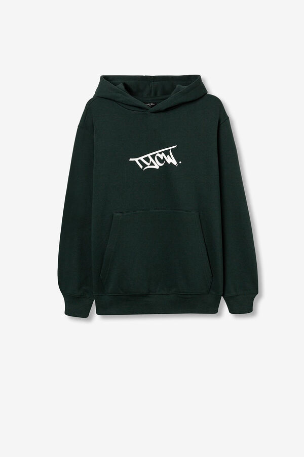 Tiffosi Young Sweatshirt with print logo green