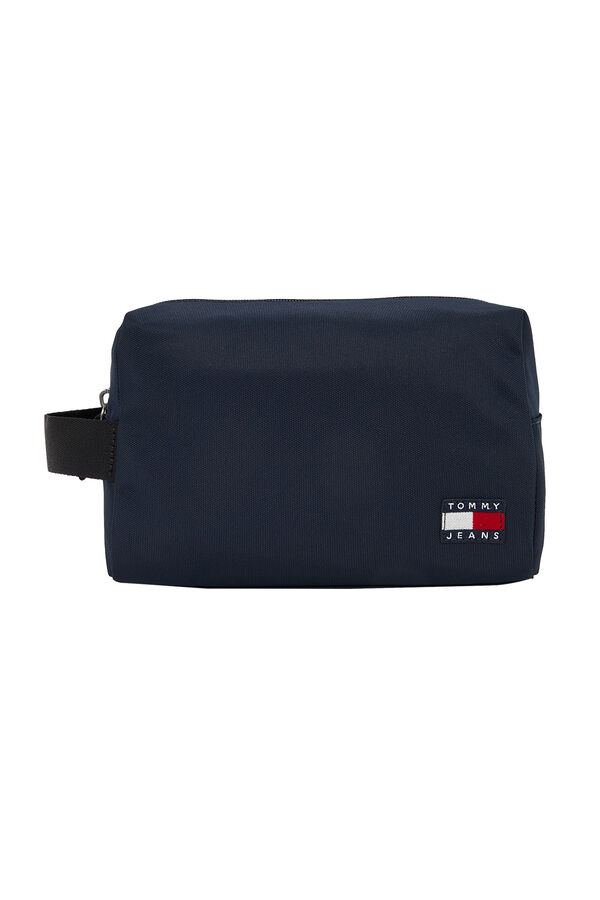 Springfield Men's Tommy Jeans Essential vanity case with strap navy