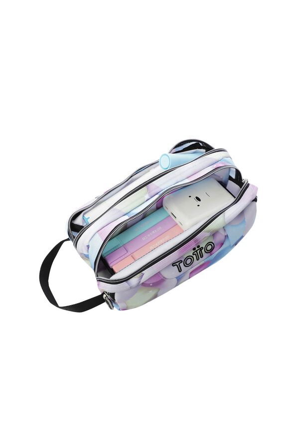 Totto Estojo Agapec Glitter branco