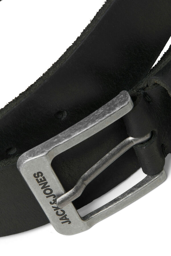 Jack & Jones Essential leather belt black