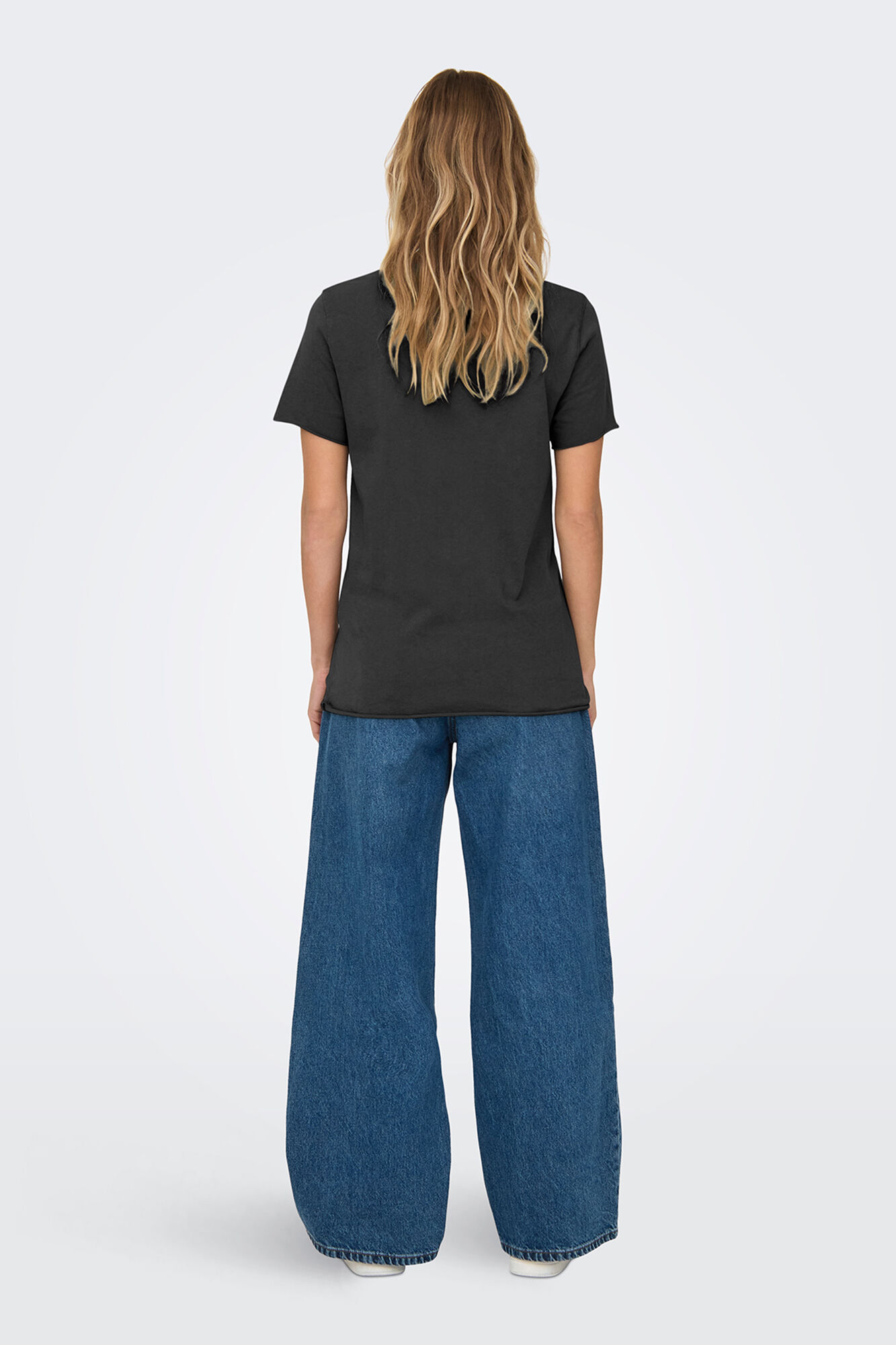 Only T-shirt estampada de manga curta