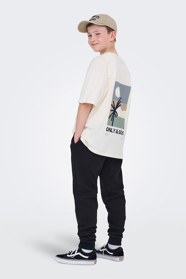 Only & Sons Junior Boys' sweatpants Crna