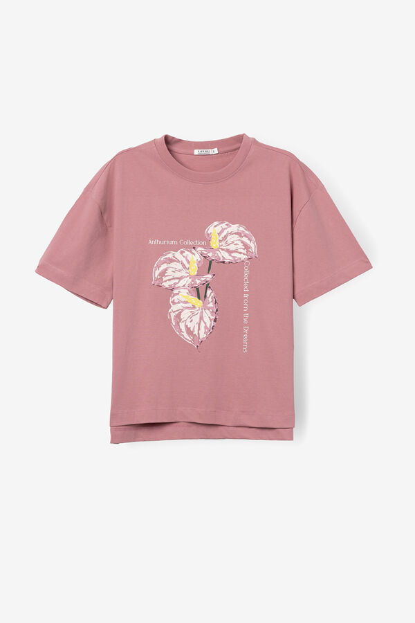 Tiffosi Relaxed fit T-shirt rose