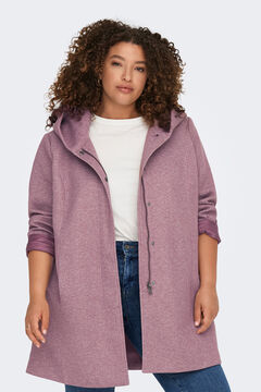 Only Carmakoma Abrigo midi de pa&ntilde;o talla grande