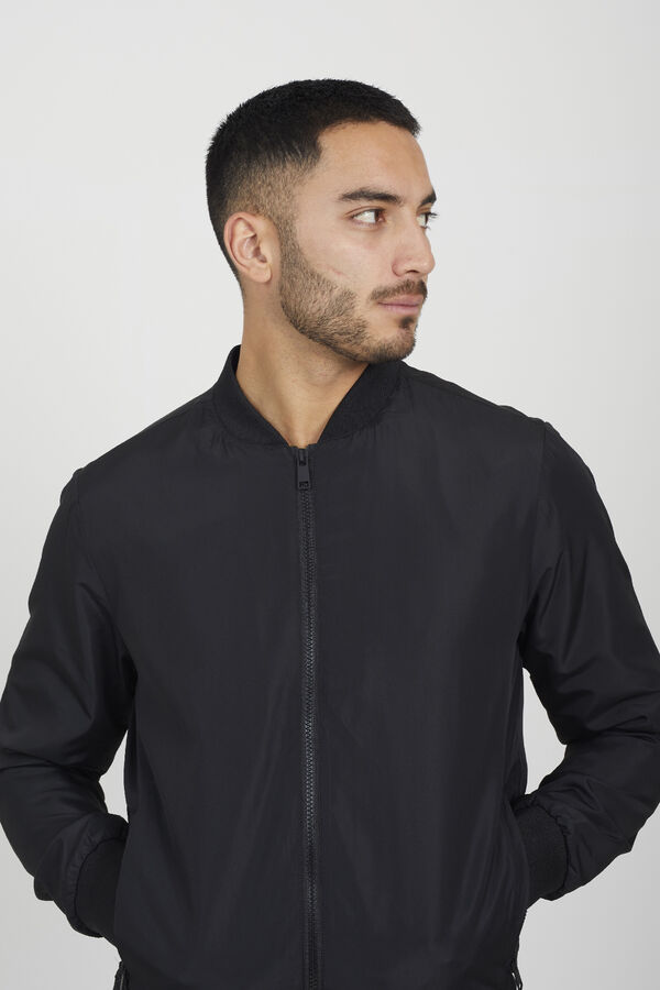 Brave Soul Bomber jacket black