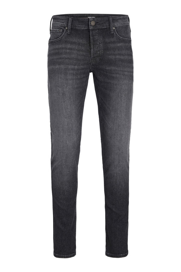 Springfield Super stretch skinny jeans crna