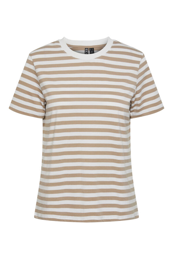 Pieces Basic T-shirt nude