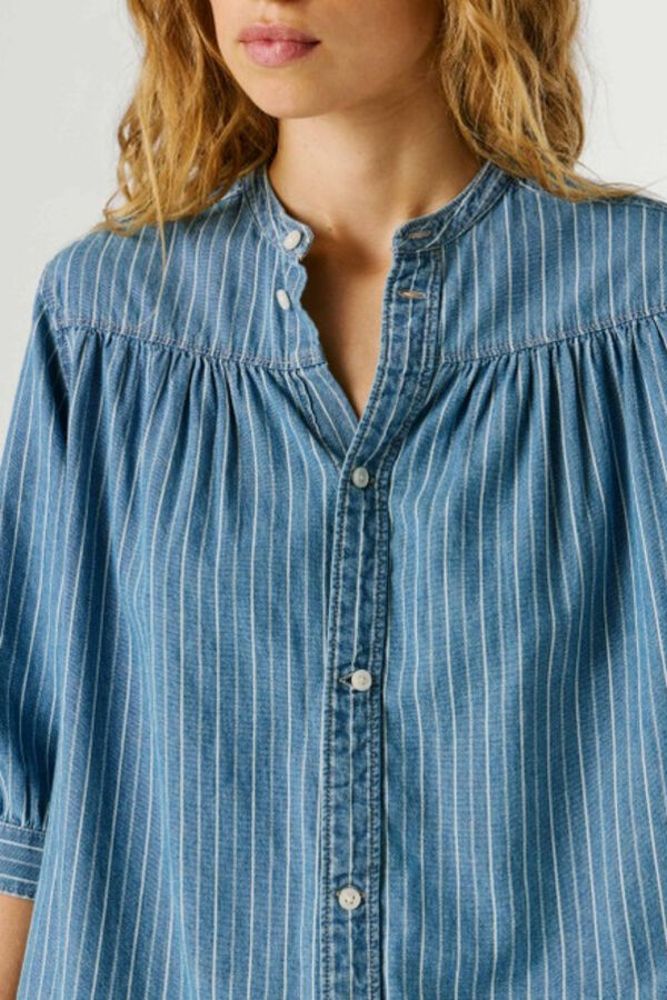 Pepe Jeans Camisa ligera vaquera azul