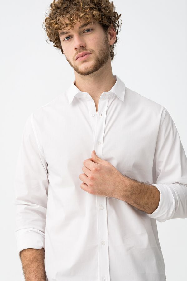 Tiffosi Slim fit shirt white