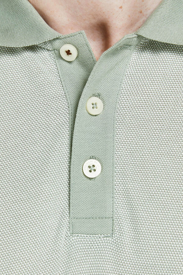 Springfield Men's cotton polo shirt zöld