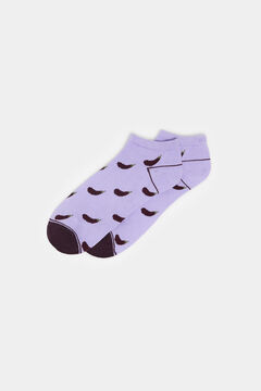 Springfield Aubergines ankle socks purple
