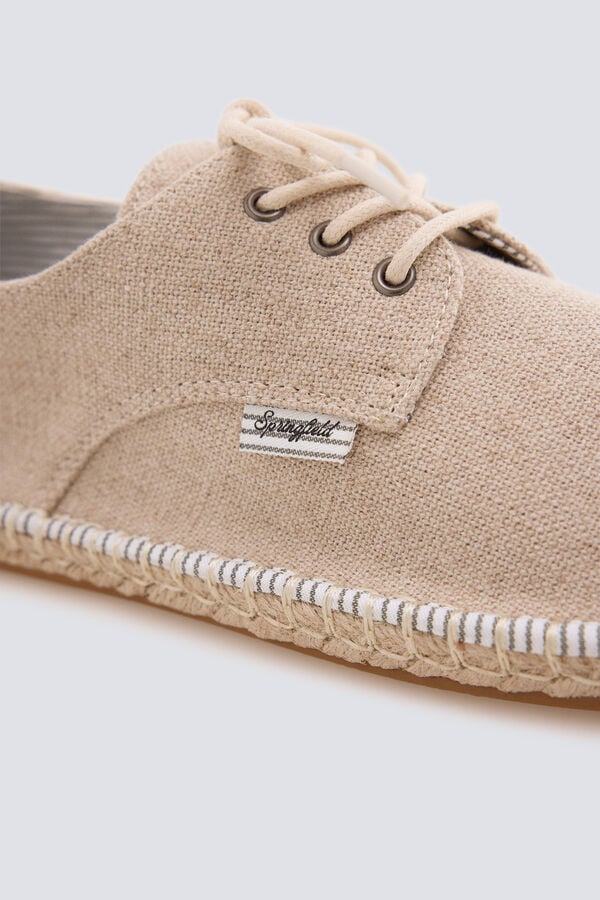 Springfield Rustic cotton espadrille printed
