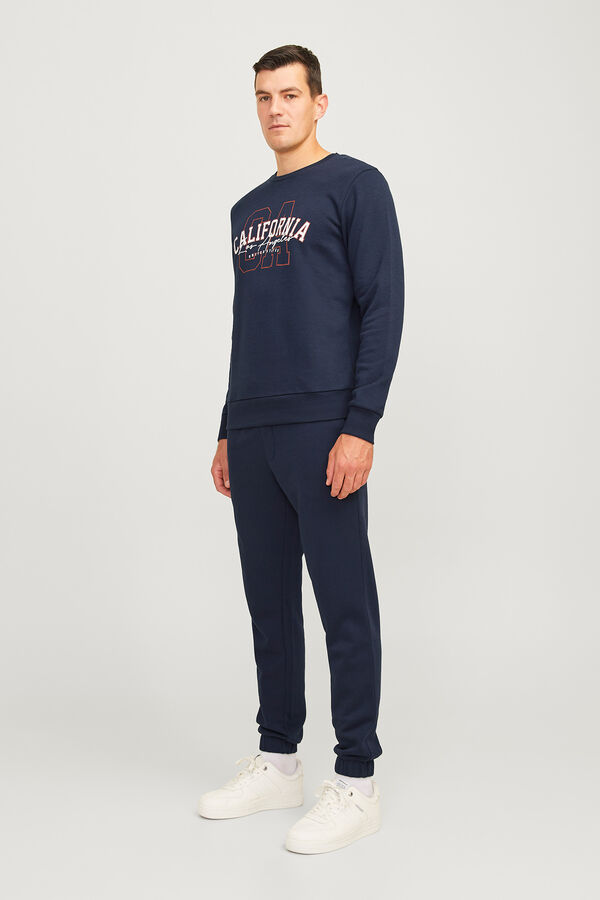 JJ REBEL regular fit sweatshirt blue