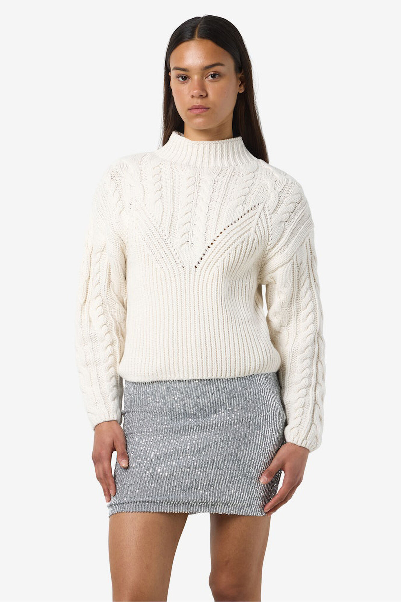 Noisy May Jersey perkins trenzas mangas