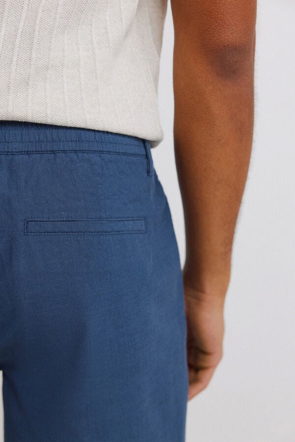 Springfield Structured Bermuda shorts blue