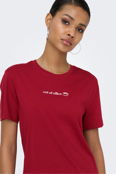 Only Camiseta texto frontal
