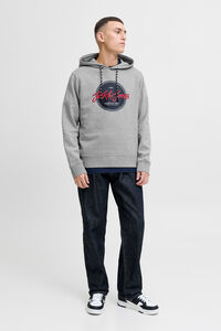 Jack & Jones Sudadera logo con capucha