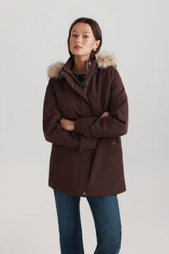 Springfield Faux fur hood parka