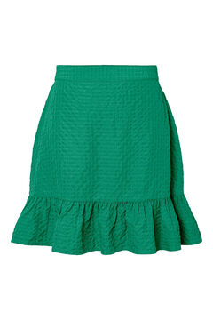 Springfield Short flounced skirt green