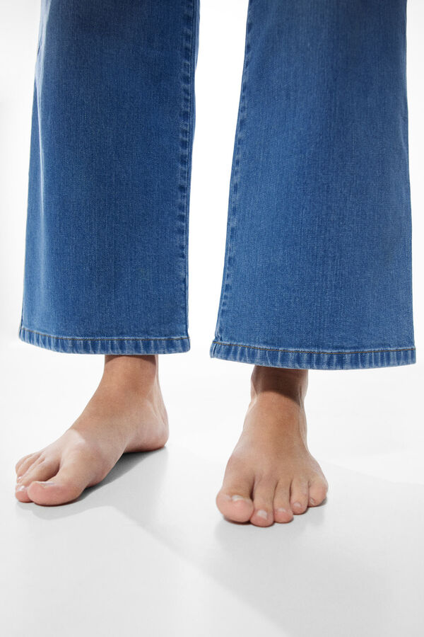 Springfield Culotte jeans steel blue
