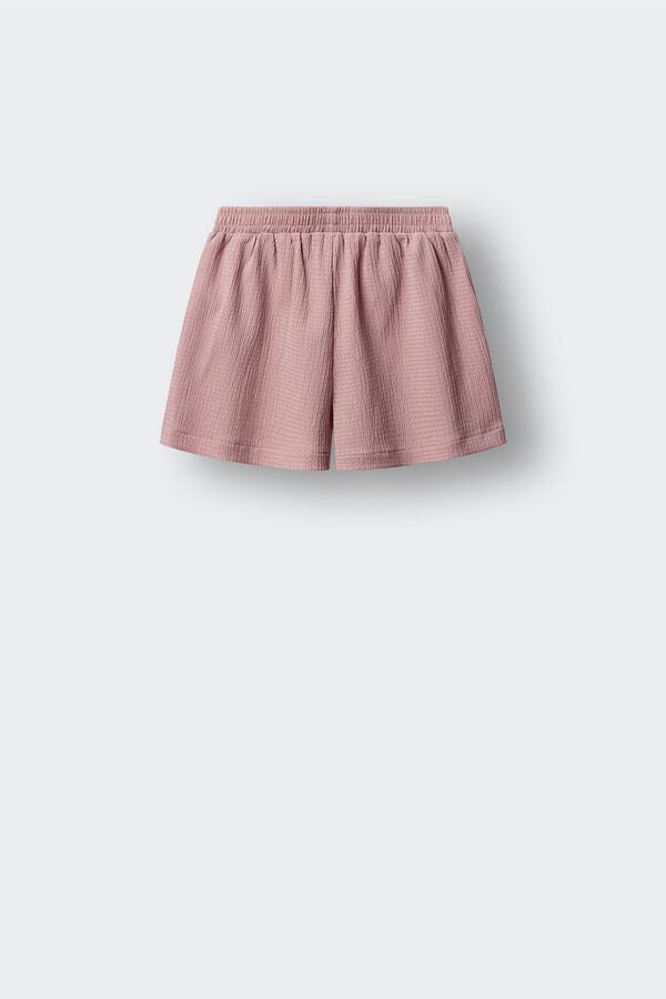 Springfield Kids Bermude sa cvetnim dezenom za devojčice Roze