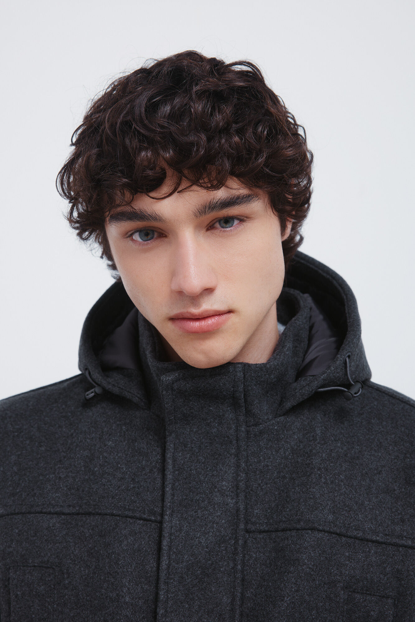 Springfield Long wool -effect parka