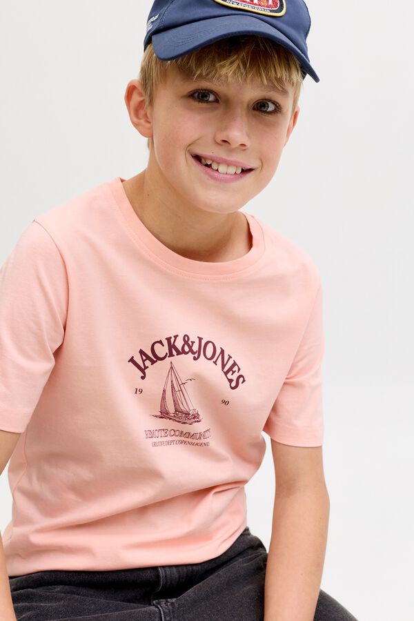 Jack & Jones Junior Short-sleeved T-shirt pink