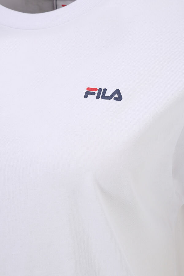 Springfield Fila women's essential short-sleeved T-shirt natural