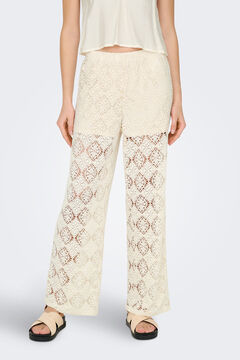 JDY Pantal&oacute;n largo encaje calado