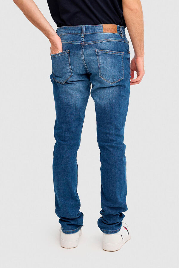 Springfield Slim Fit Jeans plava